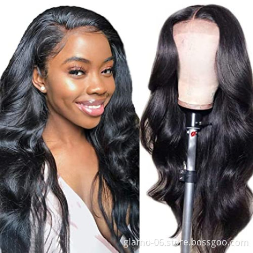 Annione Cuticle Aligned Hair Brazilian Hair Wigs Curly Brazilian Human Hair Glueless Full Hd Lace Wig HD Lace Wig